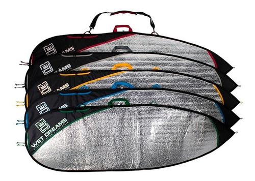 Imagem 2 de 3 de Capa De Prancha Wet Dreams Refletiva Cover Fish 5'10 Fish