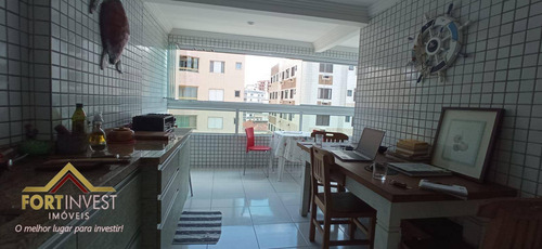 Imagem 12 de 26 de Apartamento Com 2 Dormitórios À Venda, 103 M² Por R$ 420.000,00 - Tupi - Praia Grande/sp - Ap4157