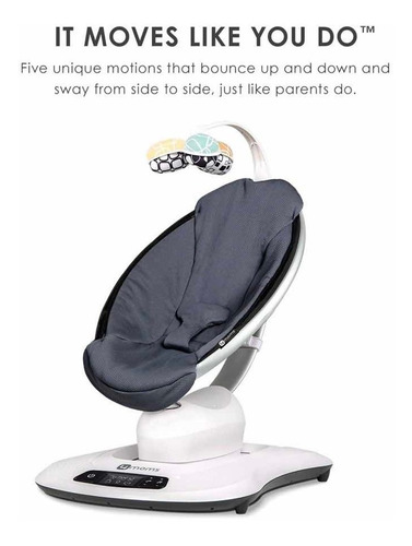 4moms Mamaroo 4 Bluetooth-enabled High-tech Baby Swing