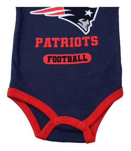 Imagen 7 de 9 de Oferta Pañalero Nfl Patriotas De Nueva Inglaterra Americano