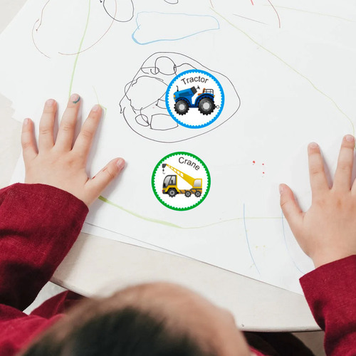 Pegatinas De Juguete De Dibujos Animados Para Coches Para Ni