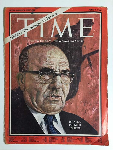 Revista Time Latín American Edition 09/junio/1967 Israel