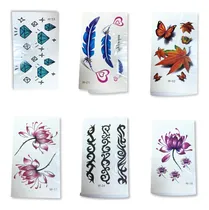 Comprar 30 Plantilla Tatuaje Temporal Tatoo Falso Hombre Mujer Unise