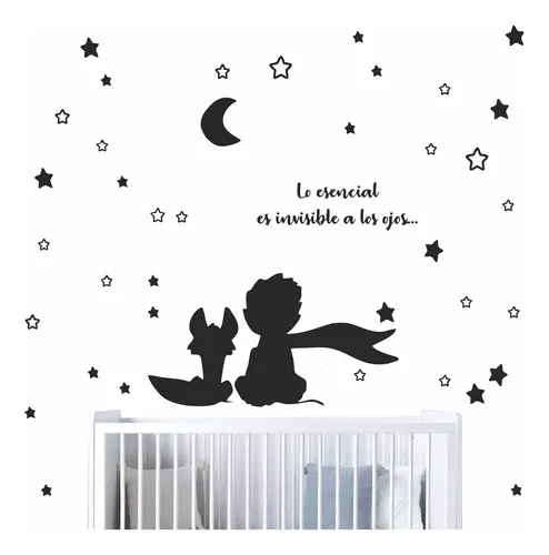Vinilo Decorativo El Principito Kit X 40 Unidades