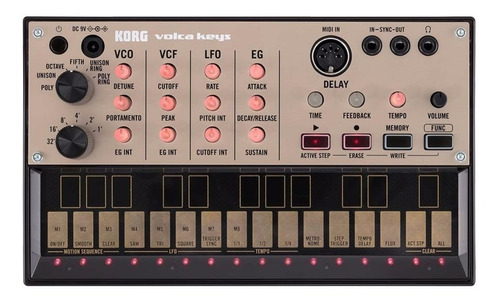 Sintetizador Korg Volca Keys Mini Analógico Polifónic - Om