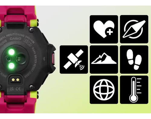 Relógio G-shock G-squad Sports Gbd-h2000-1a9dr - Casio