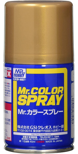 Gsi Creos Mr Color Spray 40ml Color Dorado Metálico