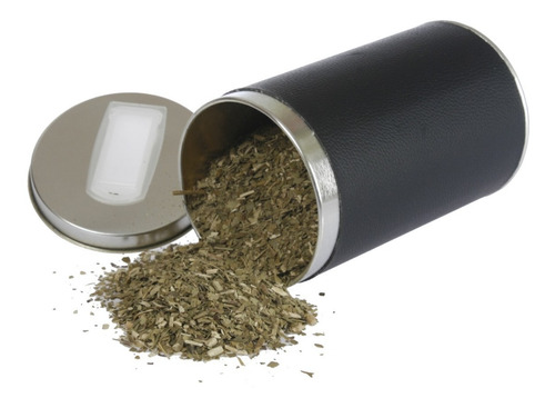 Imagen 6 de 10 de Set Matero Hombre Bolso Rigido Termo Acero Mate Latas Madu