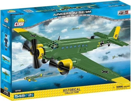 Avião Militar Alemão De Transporte Junkers Ju 52/3m - Cobi