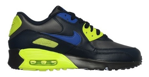 nike air max azul y amarillo