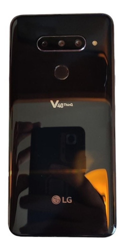 LG V40 Thinq 64 Gb Aurora Black 6 Gb Ram- Crack Pantalla (no Funciona)