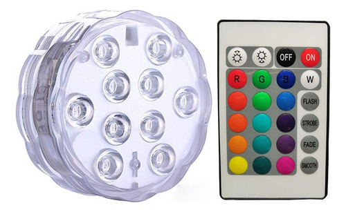 Para Luz De Piscina Rgb, Luz De Control Remoto Led, 1 Pieza