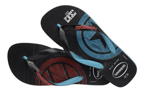 Imagem 6 de 7 de Kit Chinelo Havaianas + Caneca Buck Marvel Capitão América