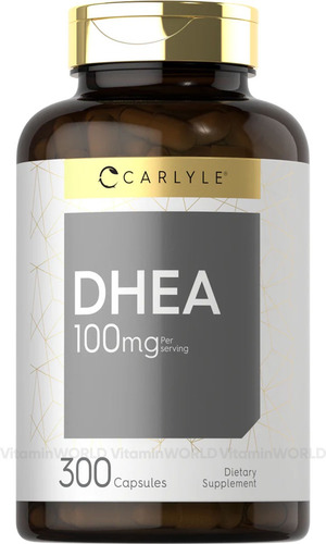 Dhea Deshidroepiandrosterona 100mg 300 Capsulas Eg T62