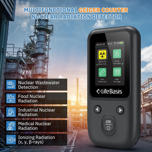 Geiger - Detector De Radiación Nuclear, Dosímetro De ...