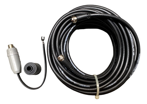 Cable Coaxial Rg59 Antena/tv, Con Transformador Y Conectores