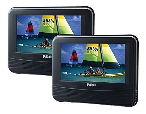 Imagen 2 de 5 de Sistema De Dvd Movil Rca De 7 Pantallas Con Pantallas Duale