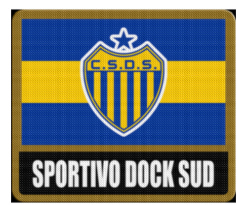 Parche Termoadhesivo Flag Sportivo Dock Sud