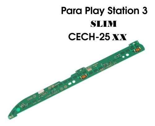 Placa Liga Desliga Power Eject Playstation 3 Slim Hsw-001