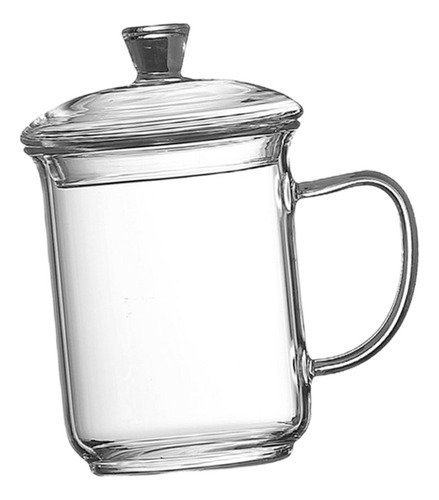 Taza De Cristal Elegante Para Disfrutar Tu Café 400ml