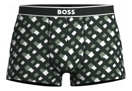 Boxer Hugo Boss Trunk Algodón 1pk Comodo Hombre - Original