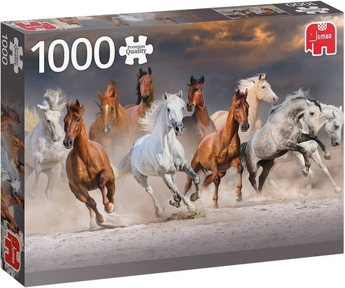 Puzzle Jumbo X 1000 Caballos Del Desierto New 18864 Bigshop