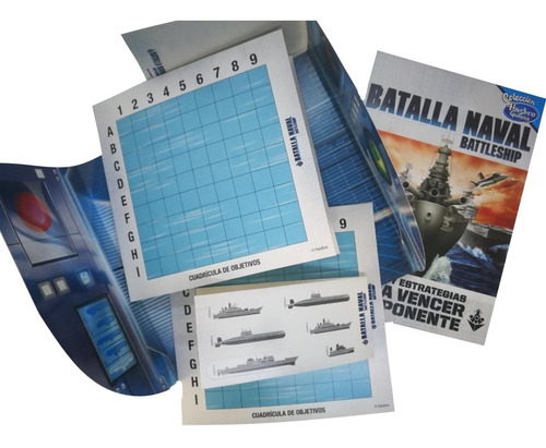 Imagen 4 de 10 de Hasbro Coleccion Nº06 Batalla Naval + Libro