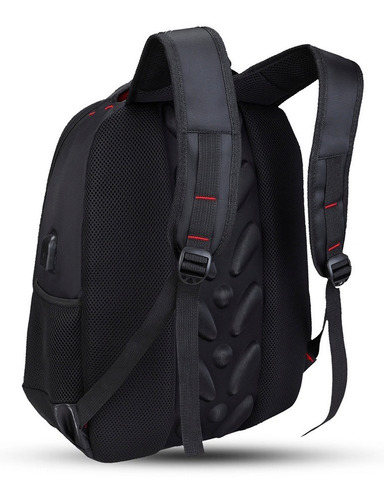 Mochila Porta Notebook Tablet 17 Smart Usb Reforzada Calidad