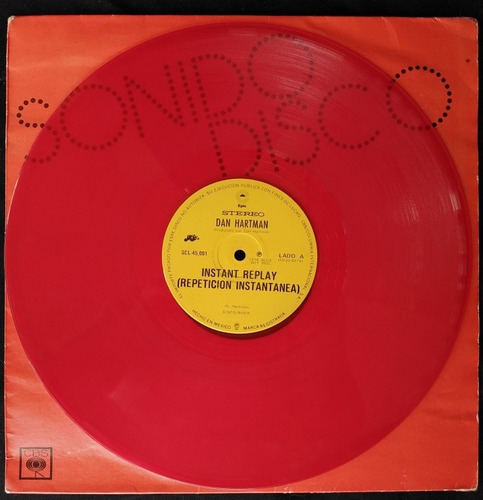 Dan Hartman - Instant Replay = Repeticion Instantanea (Usado)