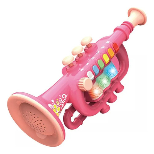 Instrumentos Musicales De Juguete Para Niños Rojo Trompeta