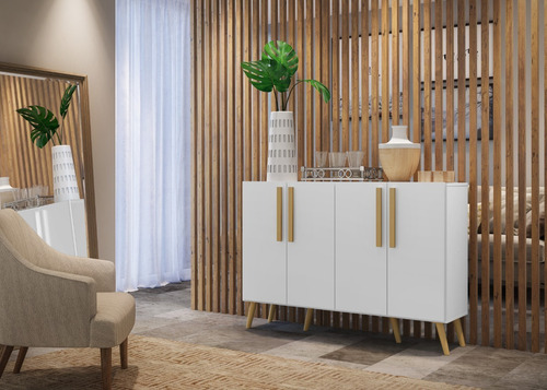 Buffet Retro Viena 4 Puertas - Be Design