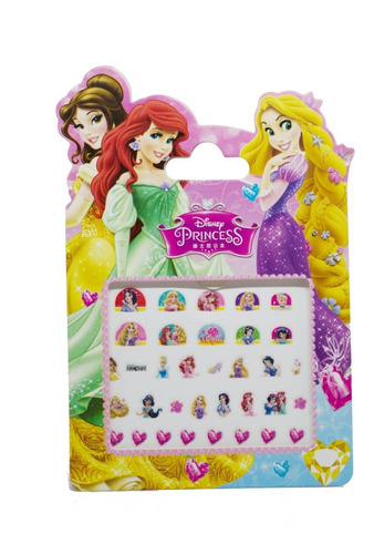 Imagen 1 de 2 de Stickers Para Uñas Decoracion Niñas Personajes Animados