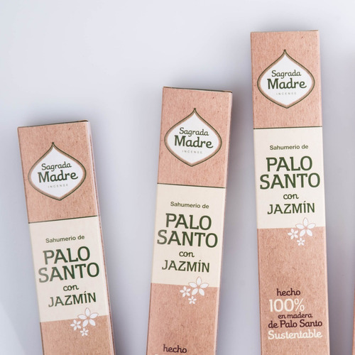 Sahumerio Palo Santo Sagrada Madre X8 Varillas