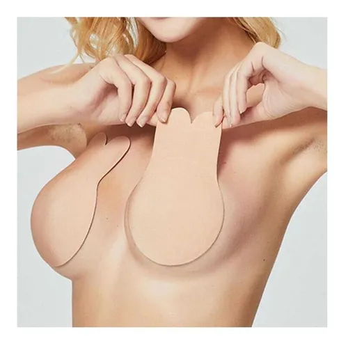 Brasier Invisible Realce Busto Reutilizable