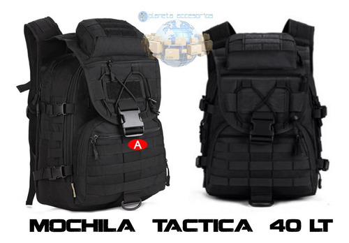 Mochila Táctica Militar Camping Puerto Usb