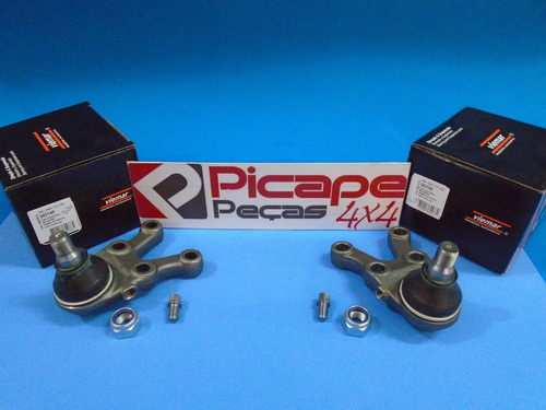 Imagem 3 de 8 de Kit 2 Pivôs Inferiores Mitsubishi L200 Sport Outdoor