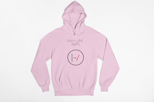 Poleron Unisex Twenty One Pilots Lollapalooza Logo Estampado Algodon