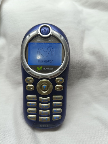 Celular Motorola C116 Para Coleccionistas 