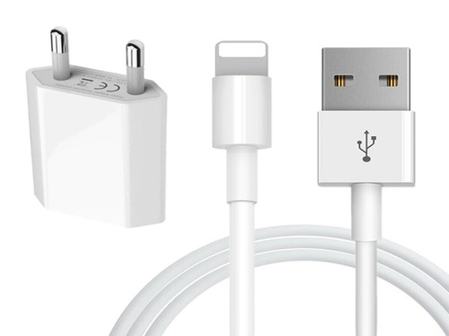 Cable Compatible Con iPhone + Cargador Mli