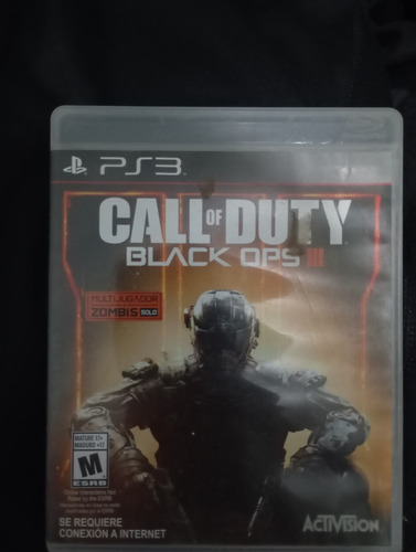 Call Of Duty: Black Ops 3 Multijugador/zombis (solo) (Usado)