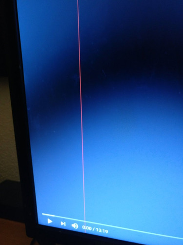 Monitor Led 19 Samsung Sa300 Con Linea De Pixel Lcd Falla