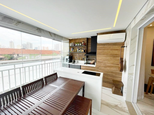 Imagem 5 de 14 de Apartamento Origem Tatuapé 102m², Porteira Fechada Ap2099