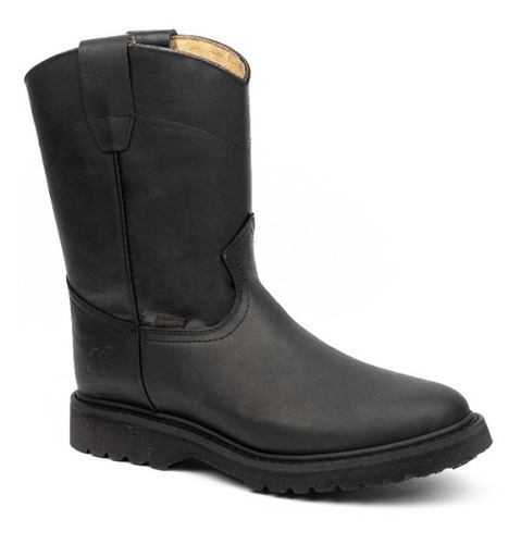 Bota Para Hombre Tipo Roper Don Vito 310 Negro Piel