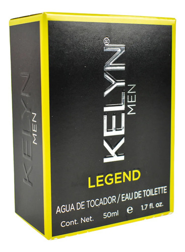 Agua De Tocador Kelyn Legend Para Caballero Spray 50ml