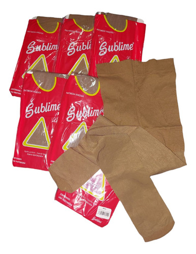 Sublime Pantimedia Licra Vanizada Dama 6 Pares
