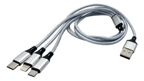 Convertidor Usb-a Triple Conexión 