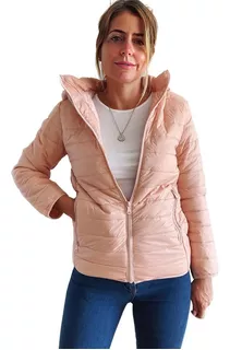 Campera Mujer Invierno Abrigada Inflable Pluma Importada