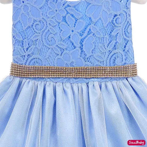 Vestido Cinderela Frozen Azul Turquesa Infantil Dama Daminha - Catri Vestidos  Infantis - Vestido Infantil - Magazine Luiza