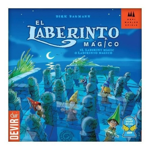 Juego De Mesa Familiar El Laberinto Mágico Original Devir