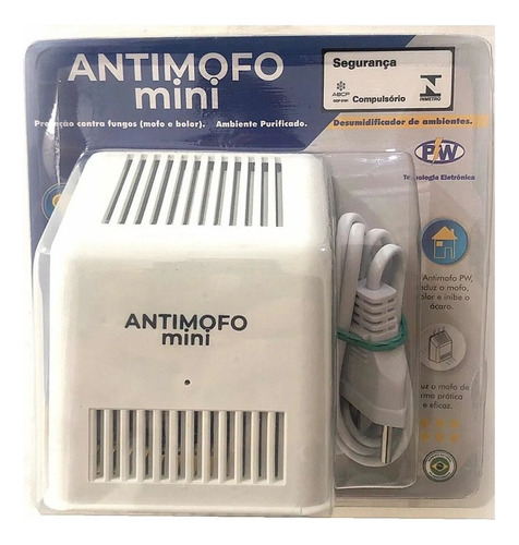 Antimofo Mini - Desumidificador Eletronico  Acabe Com O Mofo